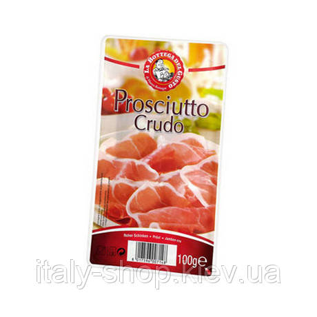 Нарізка прошуто Prosciutto Crudo 100 г упаковка Італія