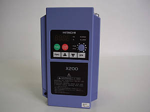 Трифазний перетворювач частоти Hitachi X200-004HFEF, 0.4 кВт, 380 В