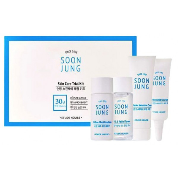 Etude House Soon jung Sample Kit Набір засобів для чутливої шкіри