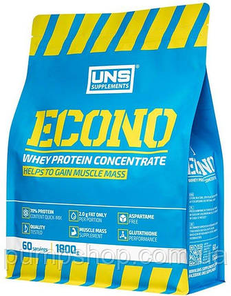 Протеїн сироватковий UNS WPC Econo Instant 1800 грамів, фото 1