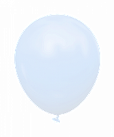 Латексний повітряний шар без малюнка Show Блакитний  Макарун, 12" 30см
