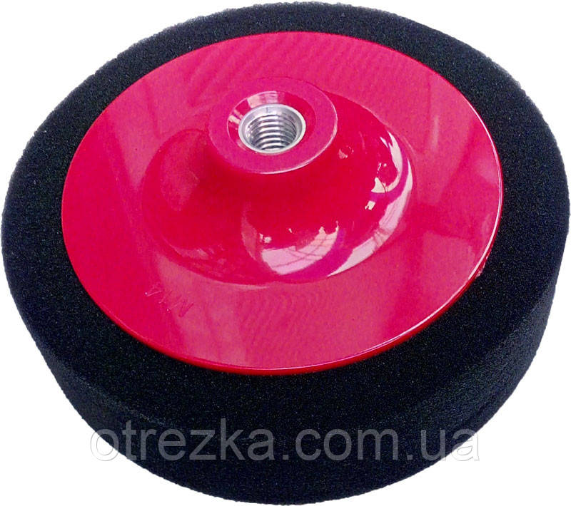 Поролоновый полировальный круг на болгарку черный 150*45 мм - фото 1 - id-p128610155