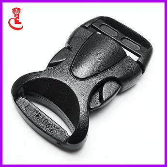 ФАСТЕКС 20 ММ. ЗАСТІБКА ФАСТЕКС. ЧОРНИЙ ПЛАСТИК