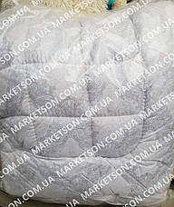 Зимова тепла ковдра з овечої вовни 195*215 Мікрофібра, фото 4