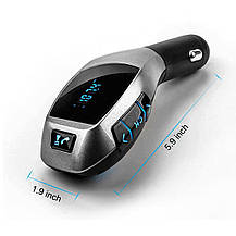 Автомобільний FM-модулятор трансмітер з Bluetooth X5, фото 2