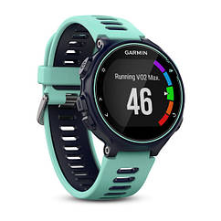 Смарт-годинник Garmin Forerunner 735XT Midnight Blue/Frost Blue Watch Only Бірюзовий/ Зелений