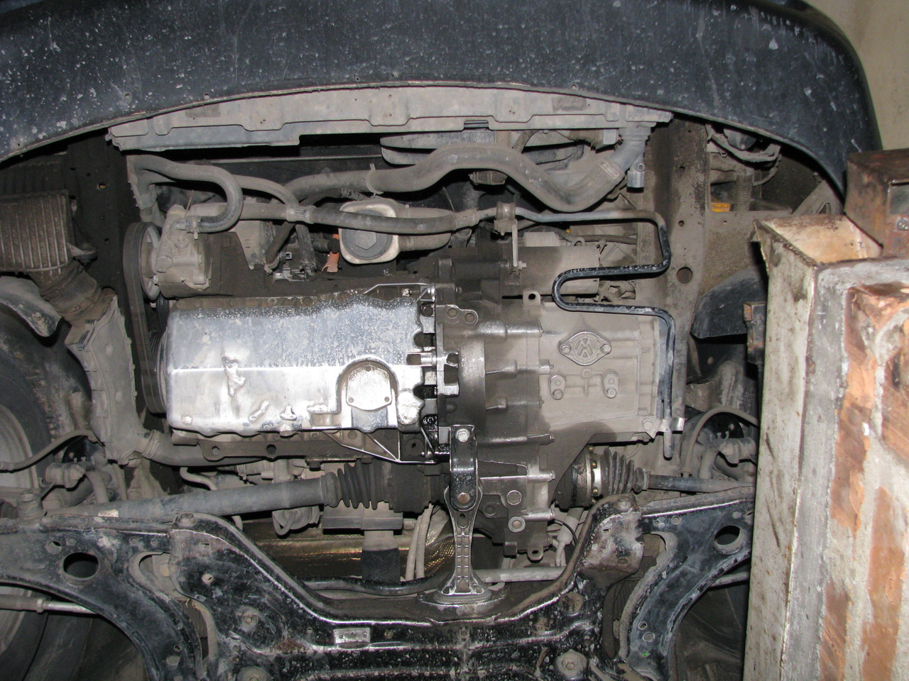 Защита двигателя Volkswagen Beetle (1997-2010) Дизель - фото 5 - id-p445017324