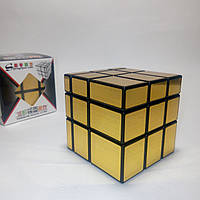 Кубик рубика 3х3 зеркальный Shengshou (золото) кубик-Рубика