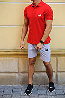 Чоловічі шорти та футболка поло New Balance (енс Беланс, 49, 49, 49, 49 білан)