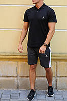 Чоловічі шорти з лампасами та футболка поло Jordan (Джордан)