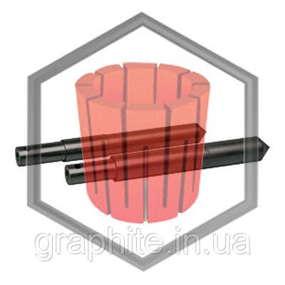 Шток графітовий Galloni 15,8 mm 17,8 mm