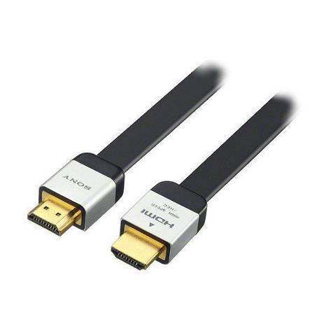 Кабель відео HDMI-HDMI плоский 2м (блістер) 3D HIGH SPEED, фото 2