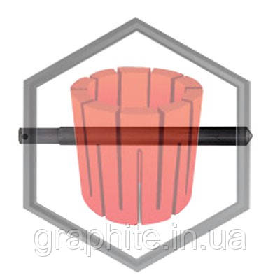 Шток графітовий Galloni 16mm 18mm