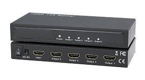 Комутатор HDMI 1*4 SWITH 4K 4 в 1, фото 2