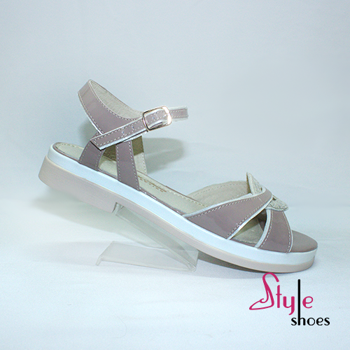 Жіночі босоніжки кремові “Style Shoes”