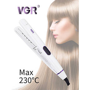 Випрямляч для волосся VGR V-501 50 (Вт) (White), фото 2