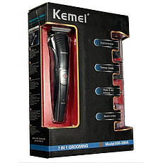 Машинка для стрижки волосся Kemei LFQ-KM-590A, фото 3