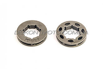 Зірка бензопили (вінець привода) 3/8-7 (d=19 mm) для Goodluck GL 3800 BEST