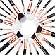 Кисті для макіяжу Professional Jessup Makeup Brushes Set 25 шт, фото 3