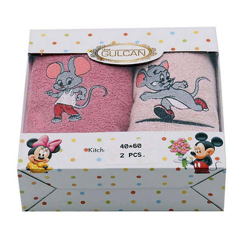 Серветки махрові Gulcan Mouse 40*60 2 штуки 40*60, 2, фото 2