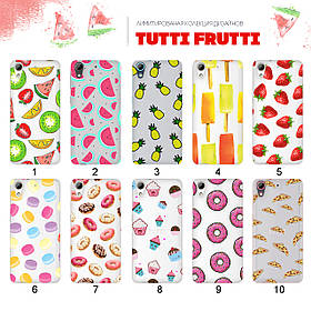 Прозорий чохол з малюнком для HTC Desire 626 (80 дизайнів)