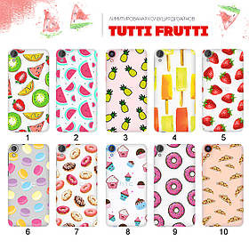 Прозорий чохол з малюнком для HTC Desire 820 (80 дизайнів)