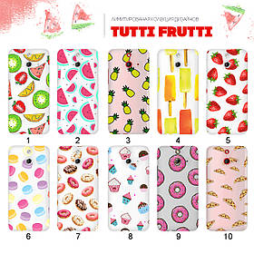 Прозорий чохол з малюнком для HTC One E8 Dual SIM (80 дизайнів)