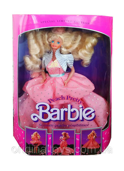 Barbie Peach Pretty 1989 Mattel 4870 Original Toys 1089059205