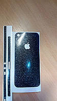 Декоративная защитная пленка на Iphone 5 - дымчатый кварц