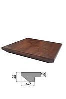 Столешница для стола из многослойной фанеры, квадратная 90х90, обратный скос