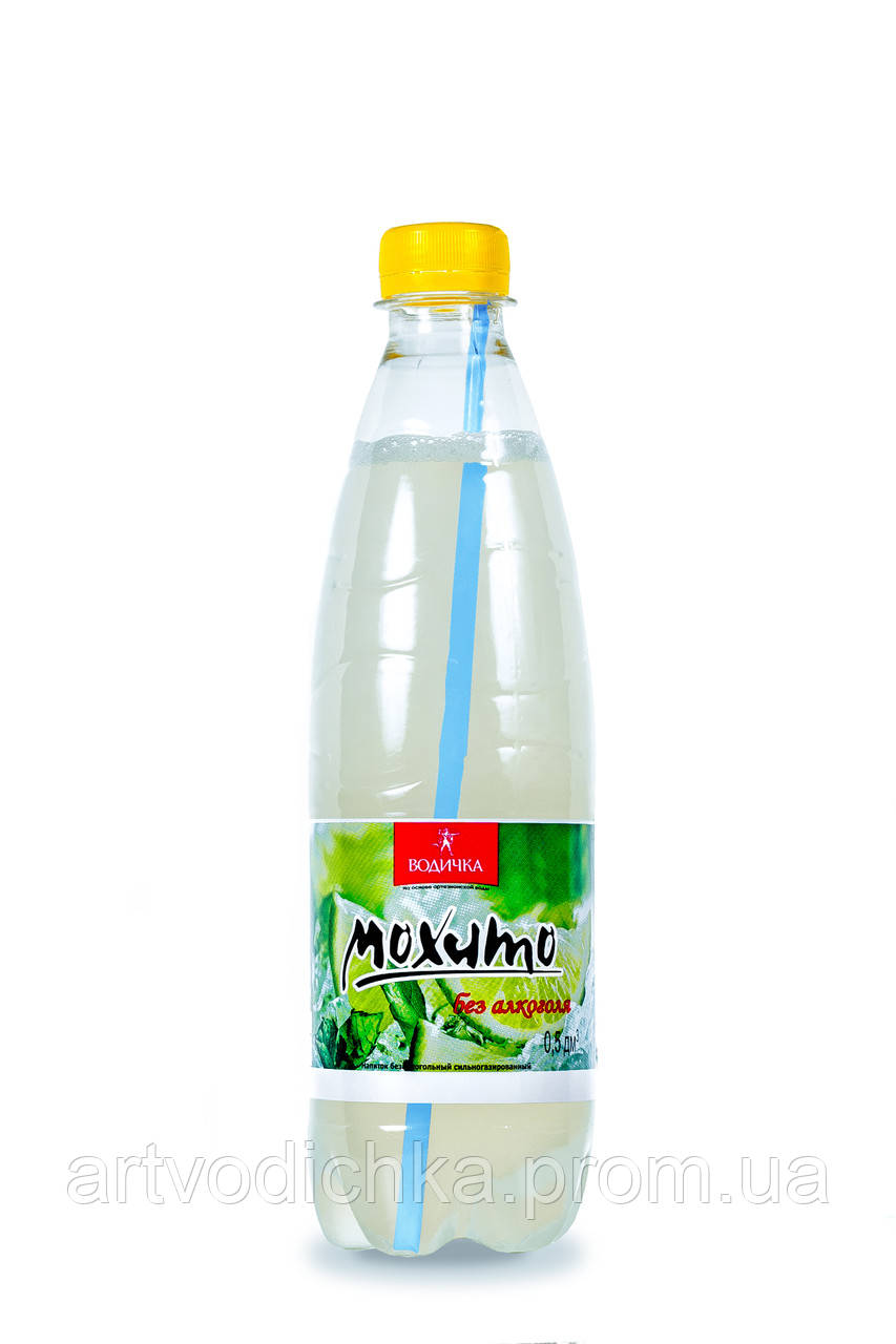 Коктейль "Мохіто" безалкогольний сильногазований ТМ "Водичка" 0,5 л