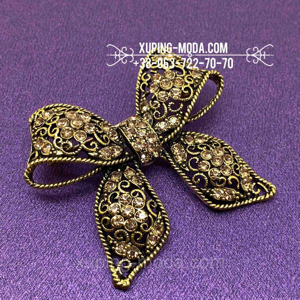 Брошка оптом. Брошка бантик, фото 1