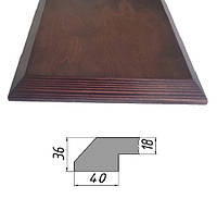 Столешница для стола из многослойной фанеры, прямоугольная скос, 1100х700