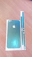 Декоративна захисна плівка на Iphone 5 — салатовий хамелеон