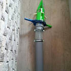 Розтарювач біг-бегів: клапан дозатор з гнучким рукавом для сівалок, фото 3