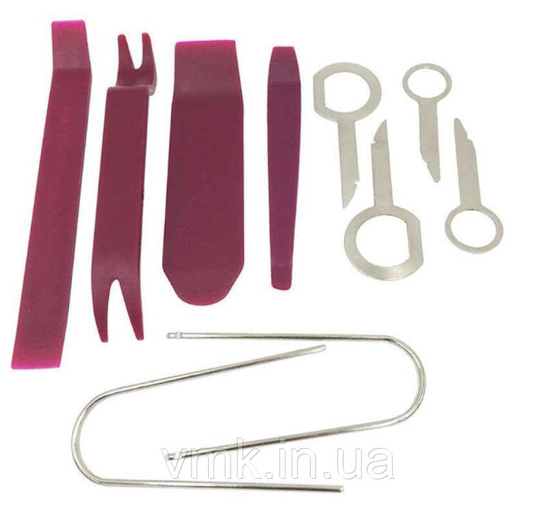 Інструменти для зняття обшивки (облицювання) авто 10 шт., фото 1