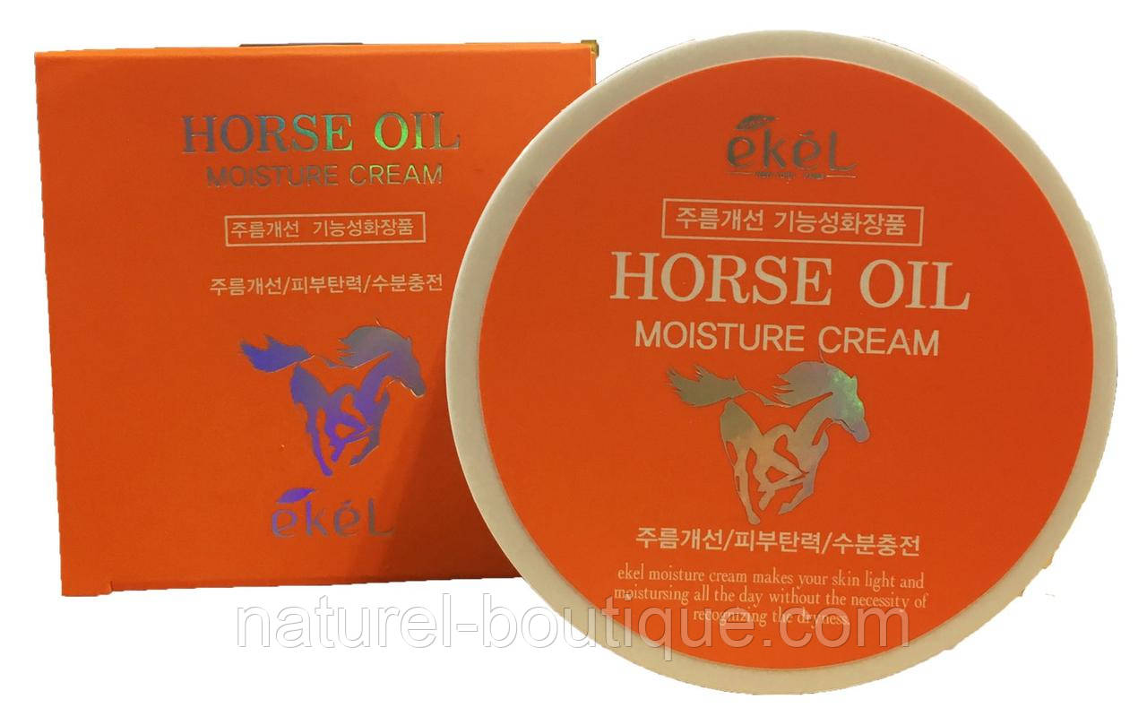 Крем для обличчя Ekel Horse Moisture Cream з кінським жиром
зволожувальний