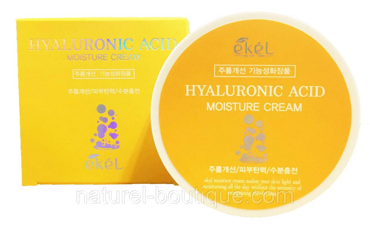 Крем для обличчя Ekel Hyaluronic Acid Moisturee Cream з гіалуроновою
кислотою зволожувальний