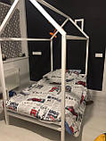 Дитяче ліжечко-будиночок з дерева (з Вільхи/Липи/Ясеня) "Людина Павук", фото 3