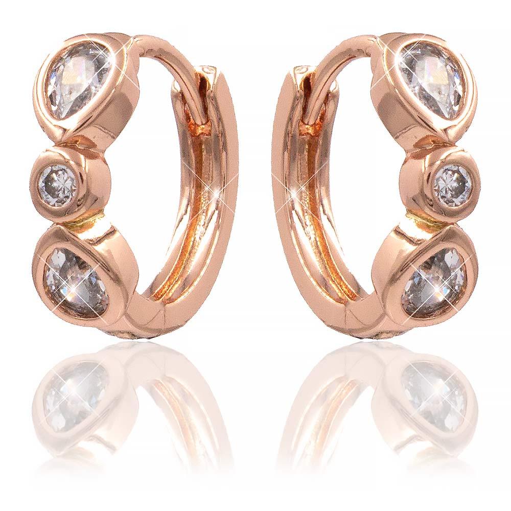 Сережки Xuping 1,2 см (Медичне золото) 324519
