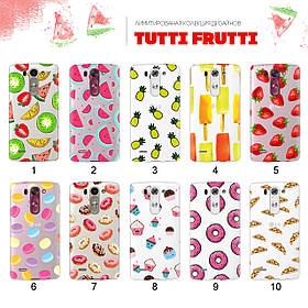 Прозорий чохол з малюнком для LG G3s D724 (80 дизайнів)