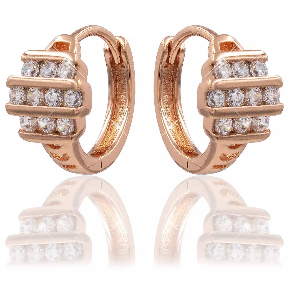Сережки Xuping 1,2 см (Медичне золото) 624814