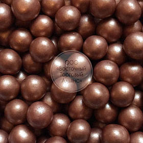 Рисові кульки в шоколаді — Бронзові — 200 г — 10 мм