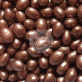 Рисові краплі в шоколаді — Бронзові — 200 г — 10 мм