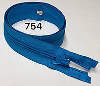 Молния швейная- спираль 5 мм 55 см/ синий лагуна 754