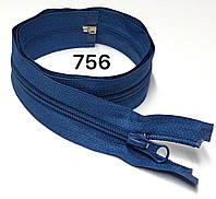 Молния швейная- спираль 5 мм 60 см/ синий 756