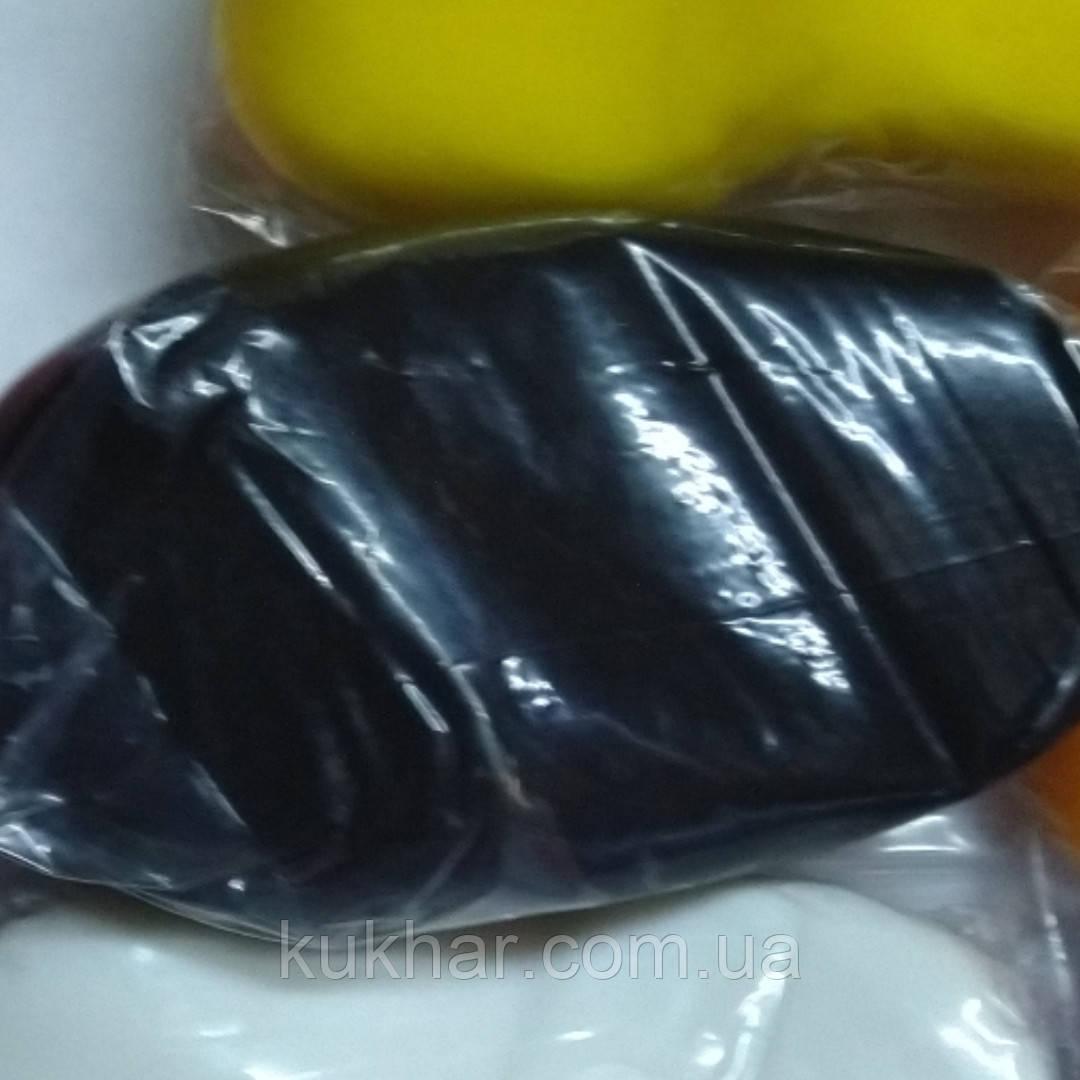 Мастика Цукрова кондитерська маса по 100г (Чорна)