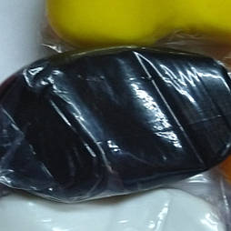 Мастика Цукрова кондитерська маса по 100г (Чорна)