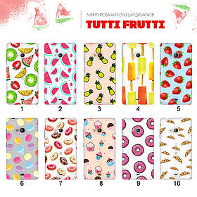 Прозорий чохол з малюнком для Microsoft Lumia 540 Dual Sim (80 дизайнів)