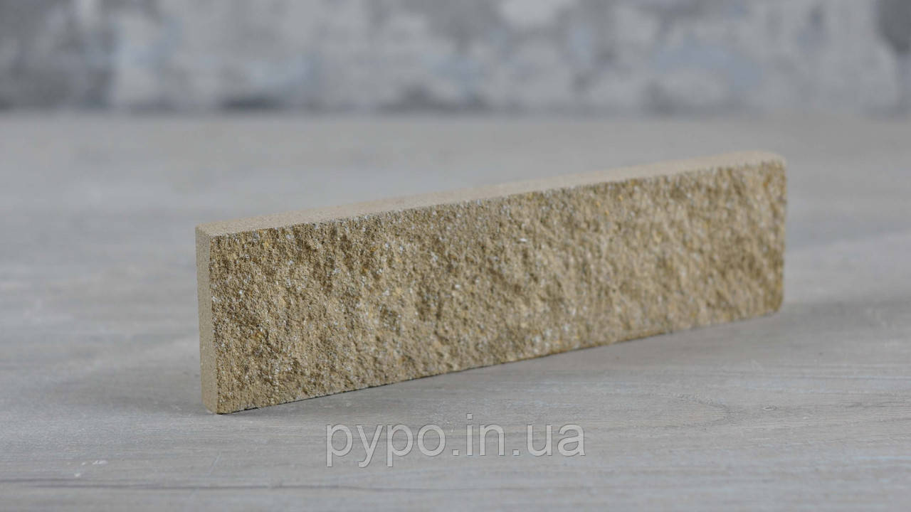 Плитка колота мармур Кремовий "Slim Stone".